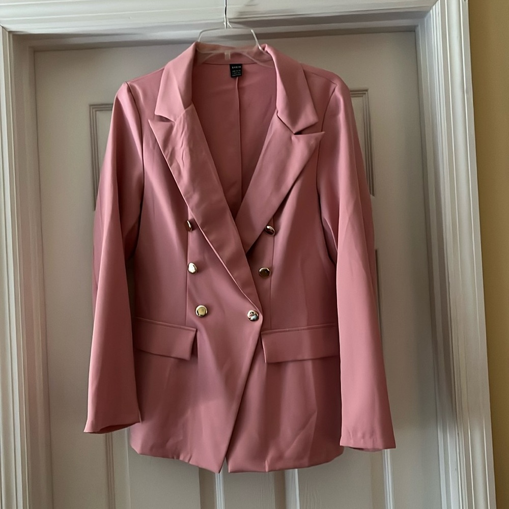 Pink blazer